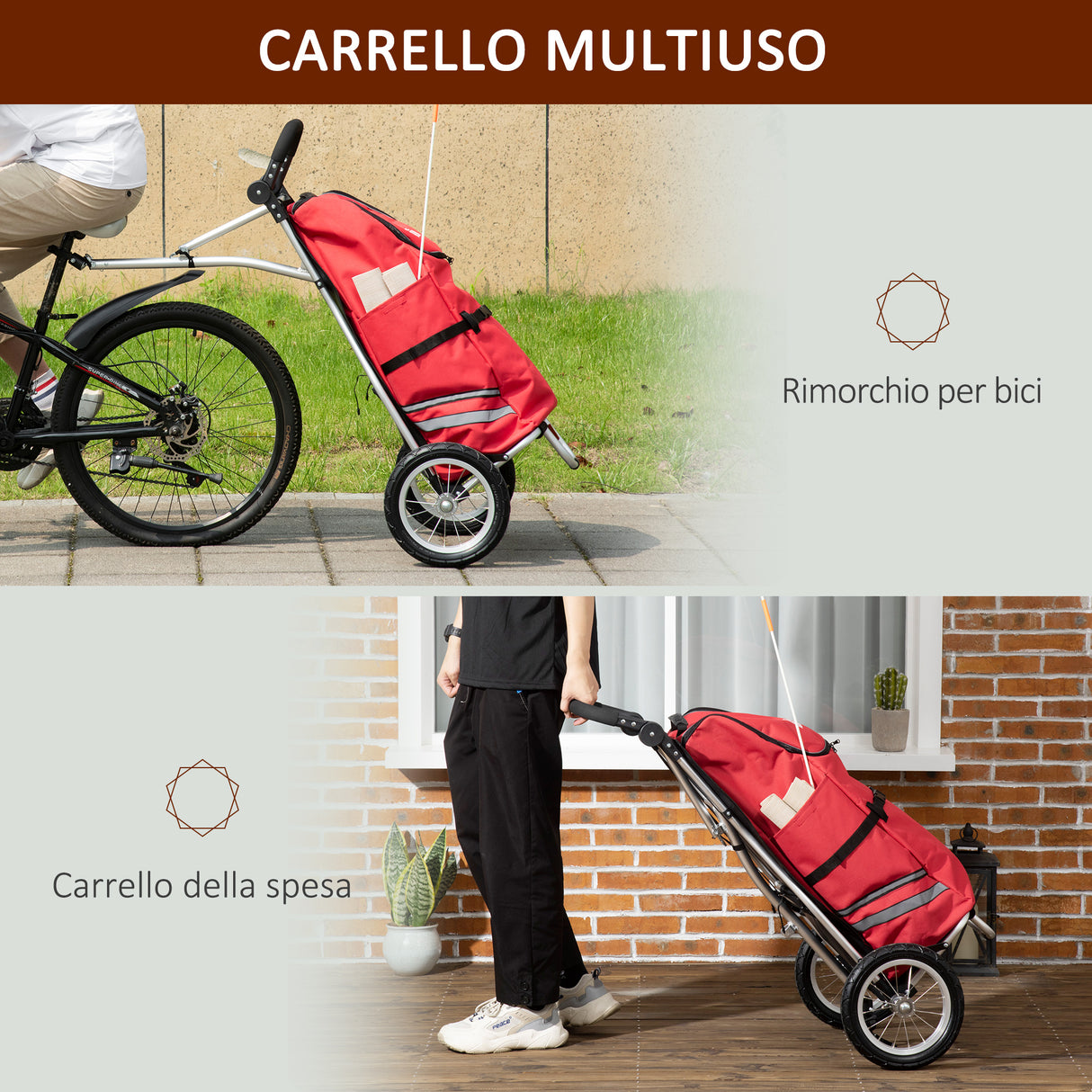 immagine-4-easycomfort-easycomfort-rimorchio-bici-2-in-1-pieghevole-e-portatile-con-borsa-da-trasporto-in-tessuto-oxford-53x43x110-cm