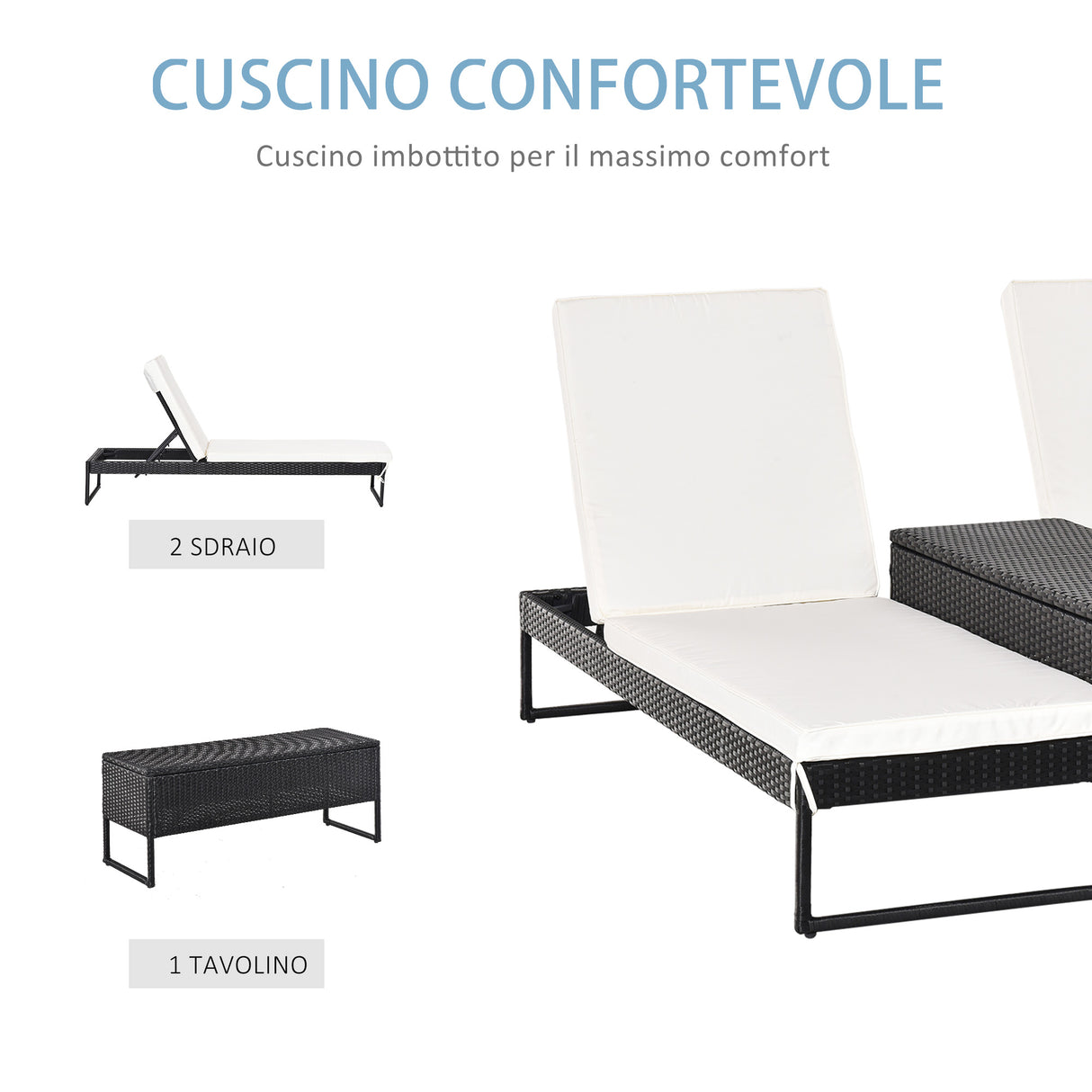 immagine-4-easycomfort-easycomfort-set-2-lettini-prendisole-con-tavolino-in-pe-rattan-nero-e-materassini-bianchi