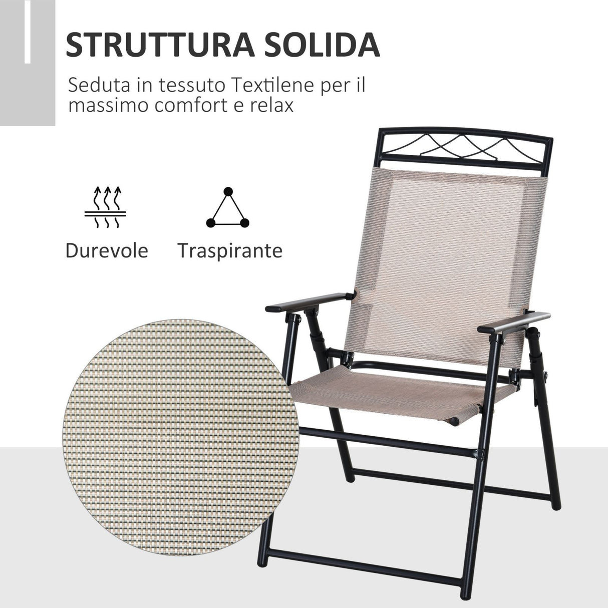 immagine-4-easycomfort-easycomfort-set-di-2-sedie-pieghevoli-da-giardino-con-braccioli-in-metallo-e-textilene-beige-e-nero-ean-8054144137766
