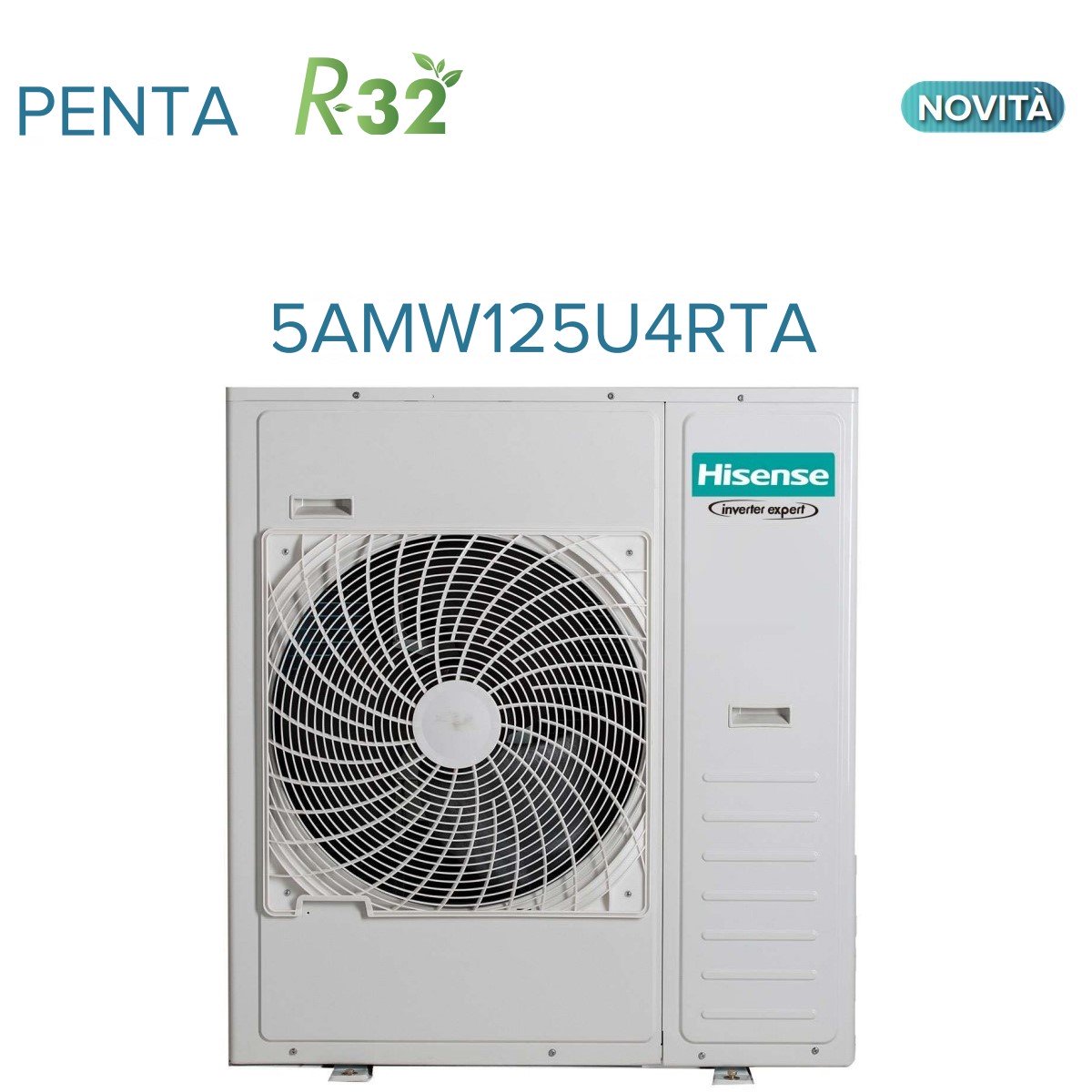 immagine-4-hisense-climatizzatore-condizionatore-hisense-penta-split-a-cassetta-99999-con-5amw125u4rta-r-32-90009000900090009000-con-telecomando-di-serie-e-pannello-incluso