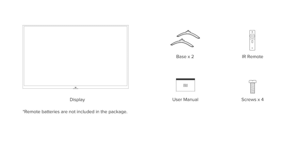 immagine-4-xiaomi-pronta-consegna-xiaomi-android-smart-tv-32-led-hd-arm-cortex-a53-1-gb-8-gb-mali-470-mp3-bluetooth-wi-fi-3-hdmi-2-usb-dvb-t2c-neroblack-mi-4a-l32m5-5asp