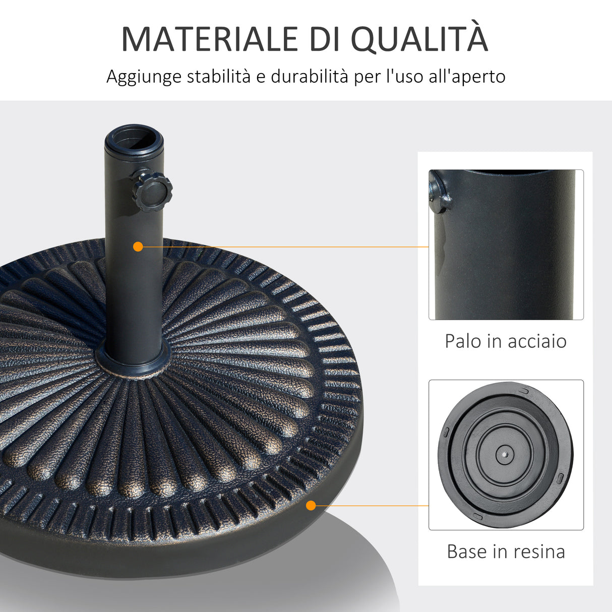 immagine-5-easycomfort-easycomfort-base-per-ombrellone-rotonda-da-14-28kg-in-resina-con-decorazione-per-pali-da-38mm-e-48mm-44x33cm-bronzo