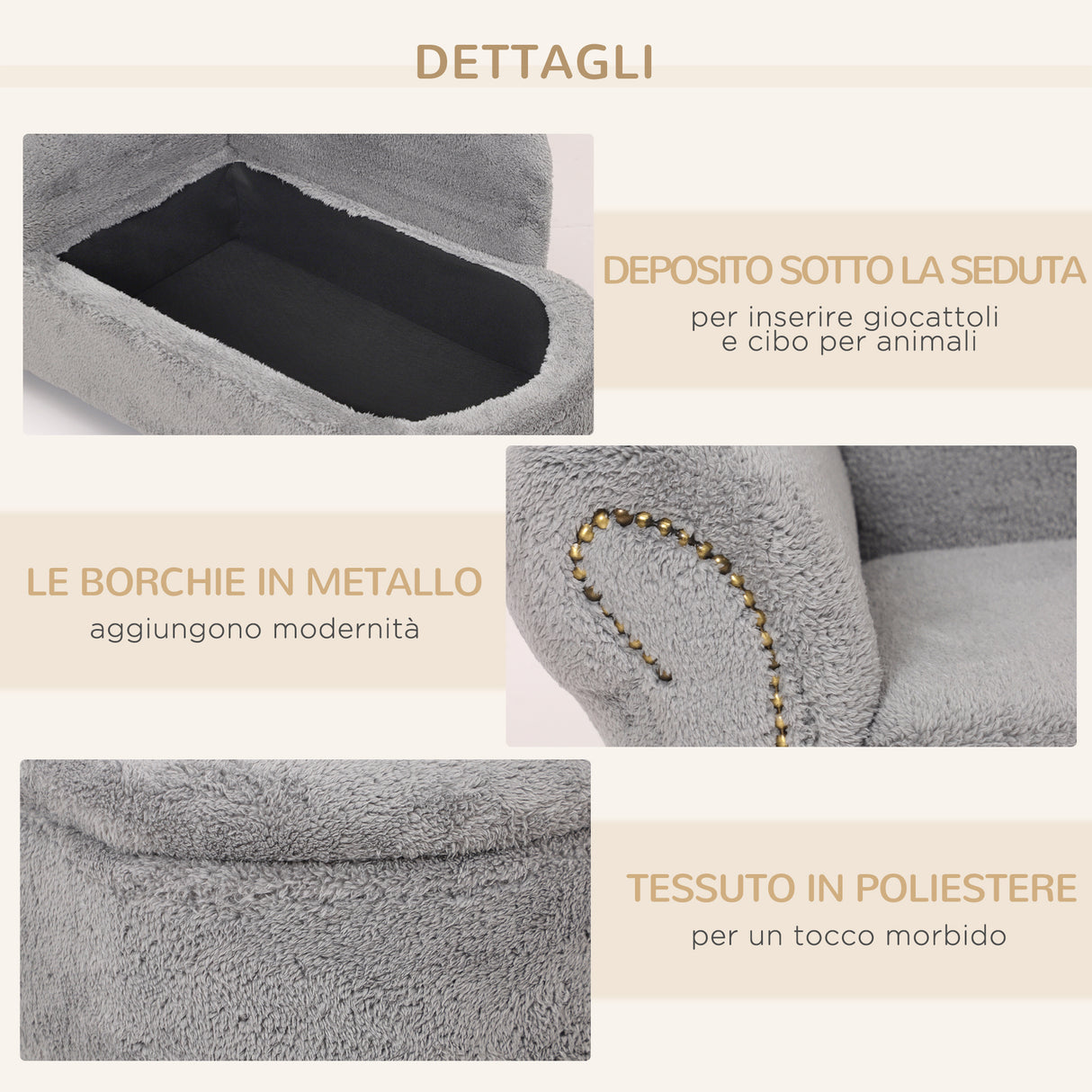 immagine-5-easycomfort-easycomfort-divano-per-cani-e-gatti-con-vano-contenitore-e-rivestimento-vellutato-80x40x46cm-grigio-scuro