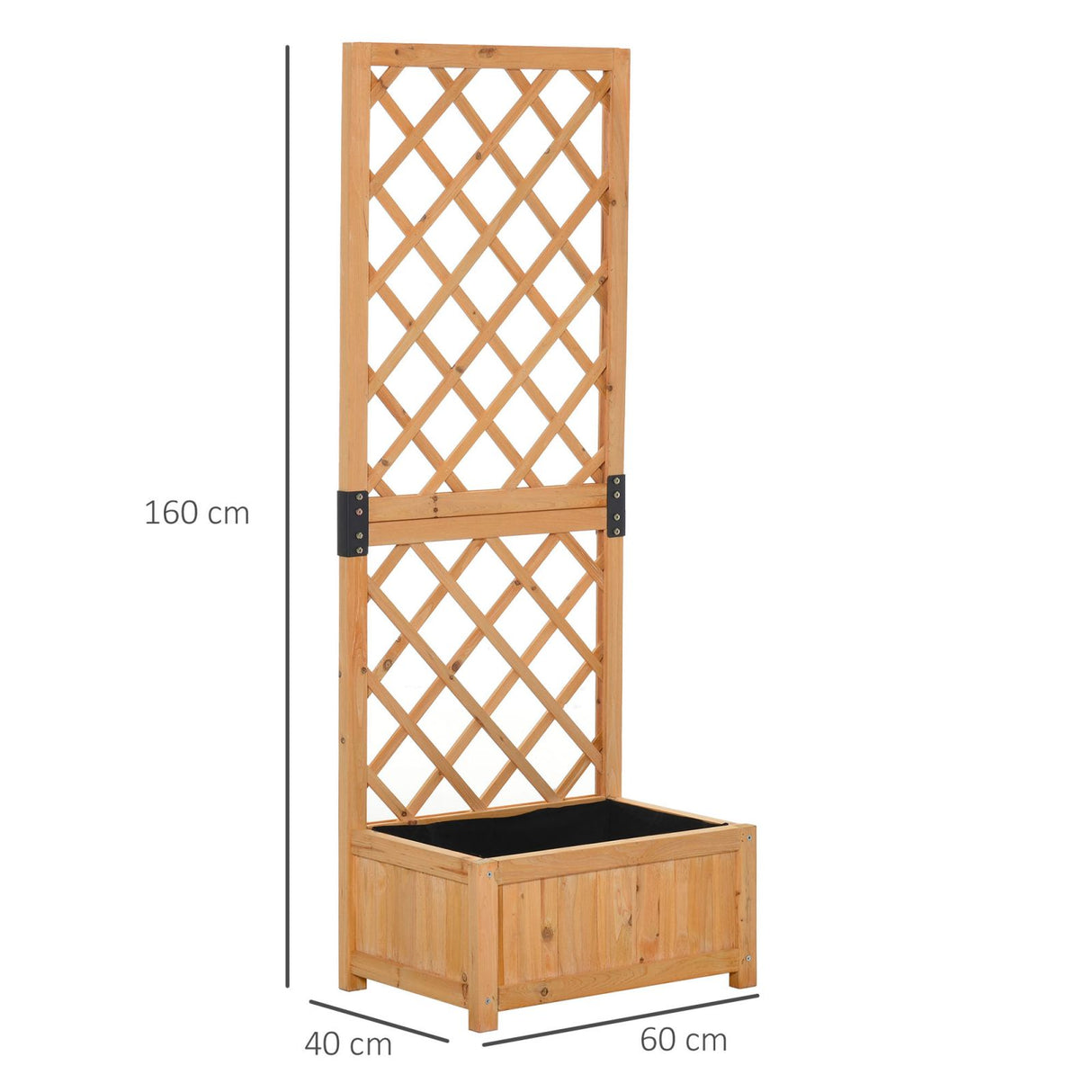 immagine-5-easycomfort-easycomfort-fioriera-con-grigliato-da-esterno-vaso-per-piante-rampicanti-in-legno-60x40x160cm-ean-8054144136424