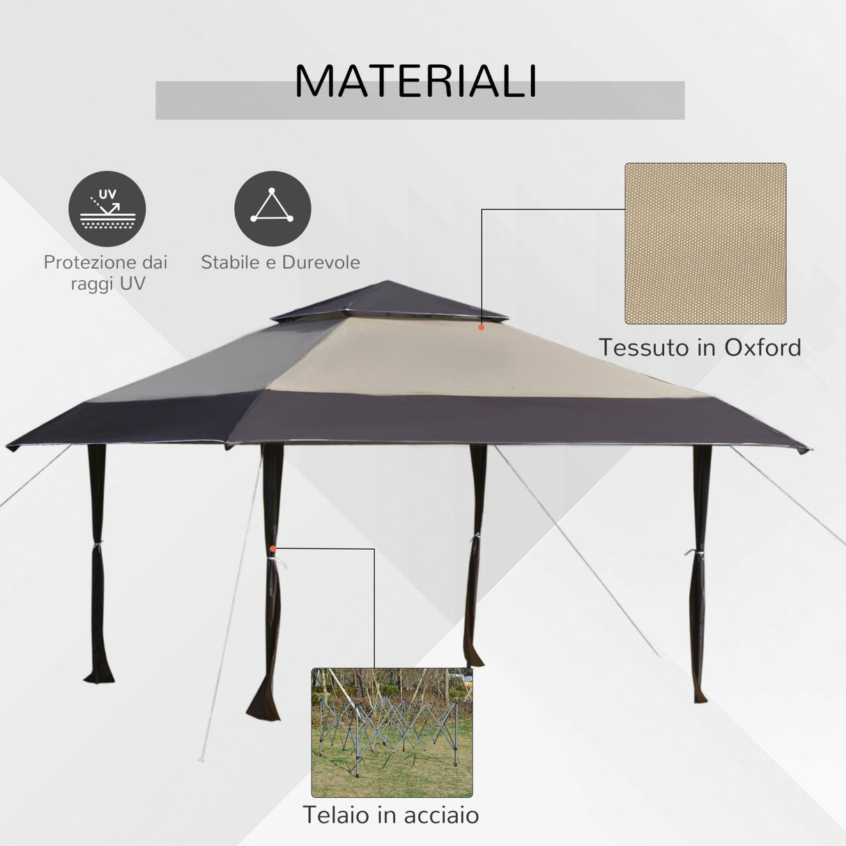 immagine-5-easycomfort-easycomfort-gazebo-da-giardino-pieghevole-3-96x3-96m-in-metallo-color-cachi-e-caffe-ean-8055776915159