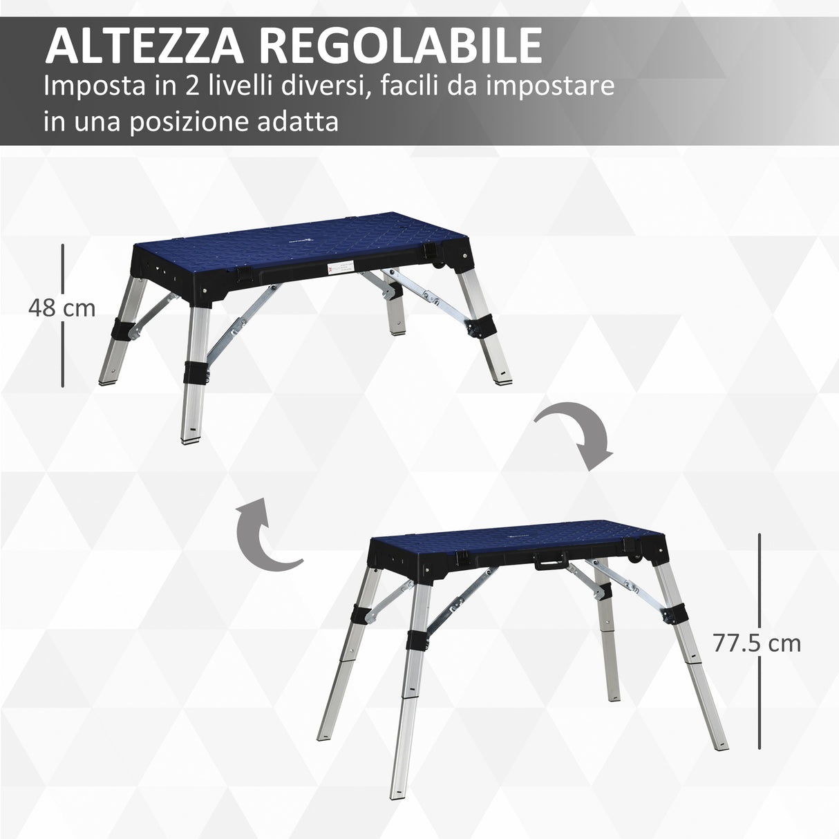 immagine-5-easycomfort-easycomfort-piattaforma-da-lavoro-4-in-1-pieghevole-banco-da-lavoro-impalcatura-lettino-sottomacchina-e-carrello