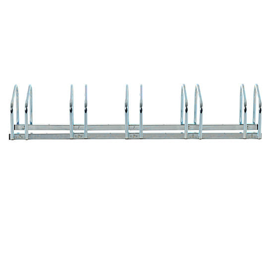 immagine-5-easycomfort-easycomfort-rastrelliera-portabiciclette-per-5-biciclette-tubi-dacciaio-argento-ean-8054111841801