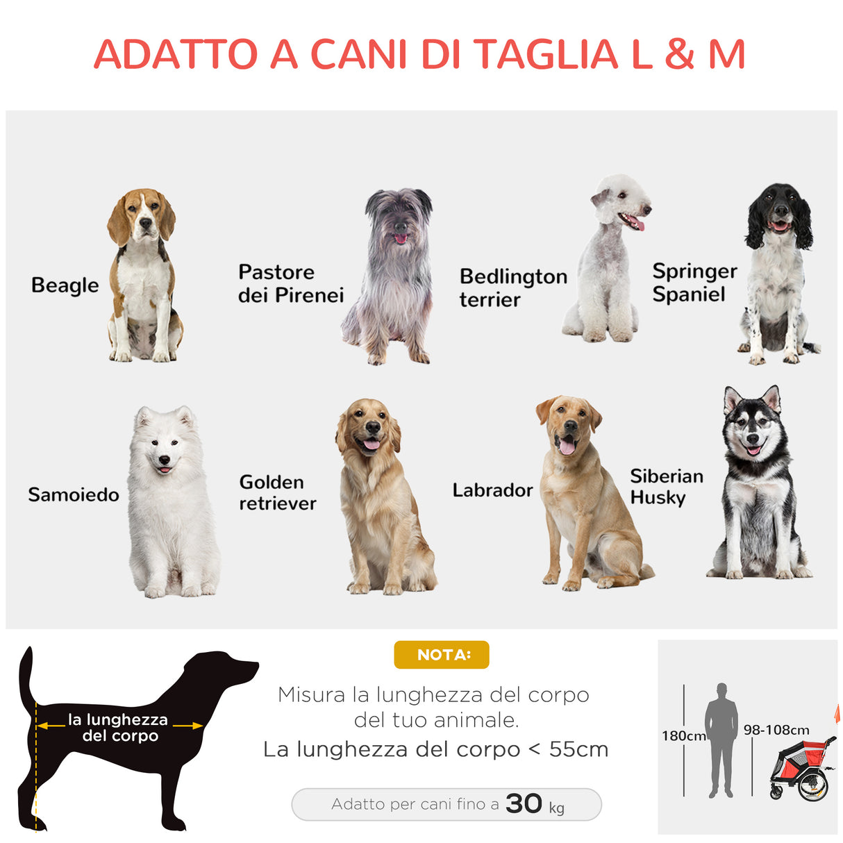 immagine-5-easycomfort-easycomfort-rimorchio-bici-per-cani-sotto-i-30kg-con-porta-anteriore-e-posteriore-finestre-a-rete-e-tetto-apribile-150x82x98-108cm