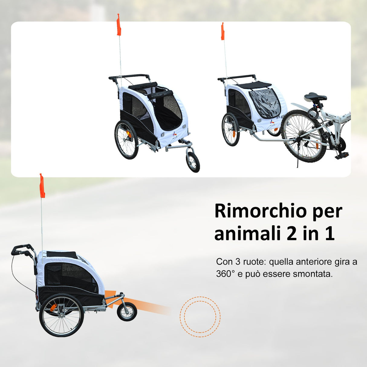 immagine-5-easycomfort-easycomfort-rimorchio-bicicletta-passeggino-per-cani-3-ruote-bianco-e-nero-ean-8055776911571