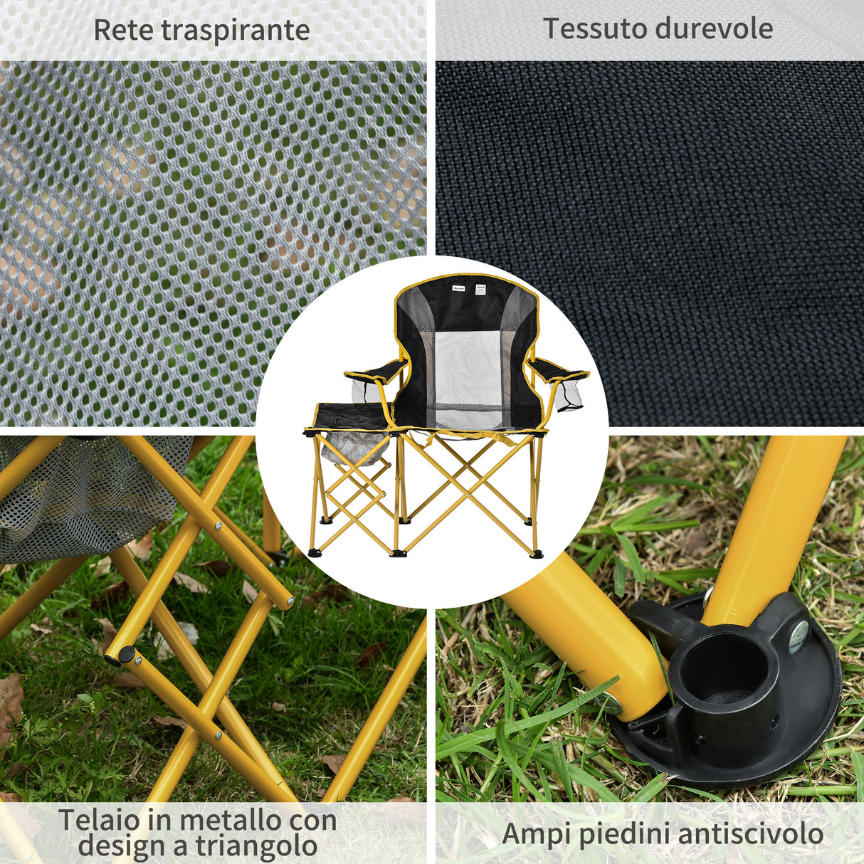 immagine-5-easycomfort-easycomfort-sedia-da-campeggio-pieghevole-con-tavolino-integrato-e-porta-bicchiere-metallo-e-tessuto-nero-giallo