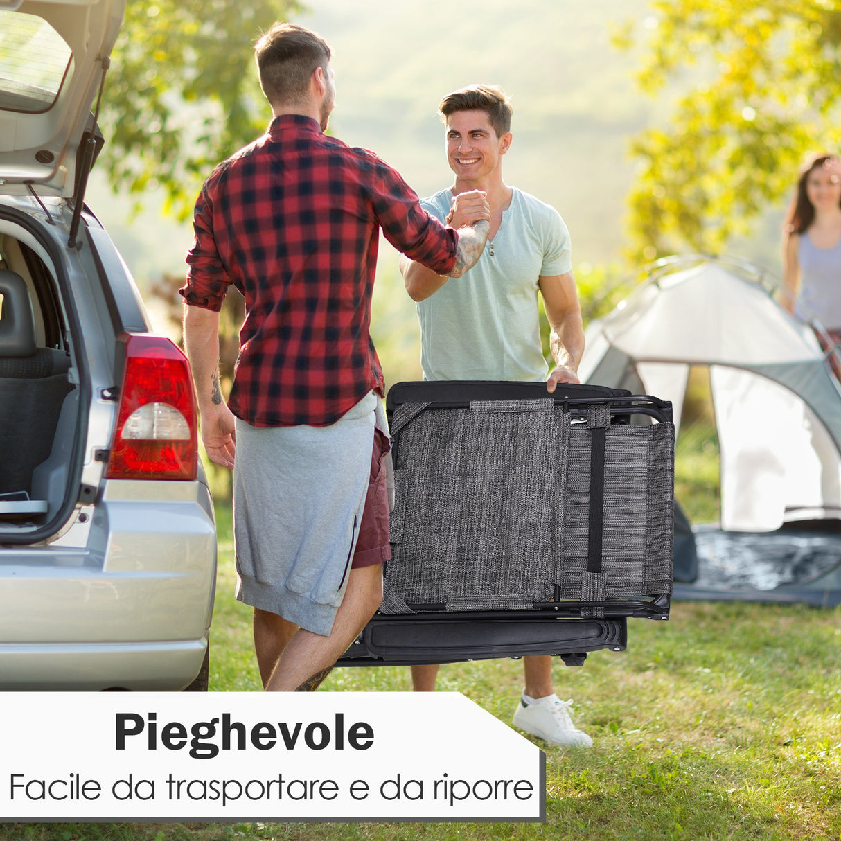 immagine-5-easycomfort-easycomfort-sedia-sdraio-da-giardino-zero-gravity-con-tettuccio-e-portabicchieri-grigio-ean-8054144130446