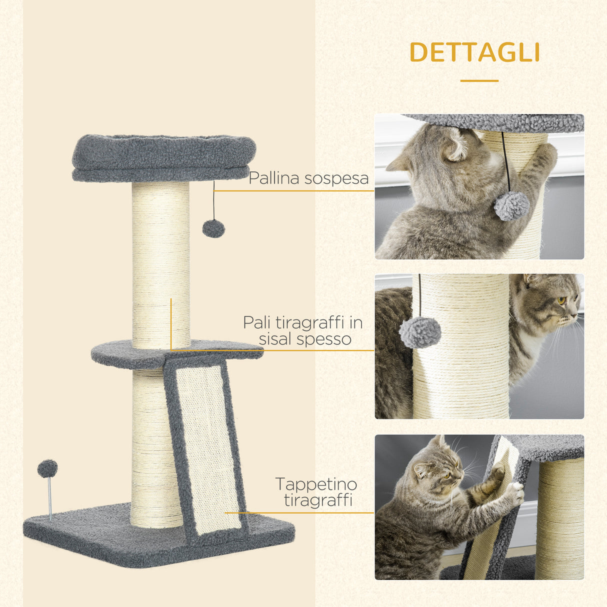 immagine-5-easycomfort-easycomfort-torre-per-gatti-tiragraffi-con-palline-e-posatoi-in-truciolato-sisal-e-finto-vello-dagnello-48x48x92-cm