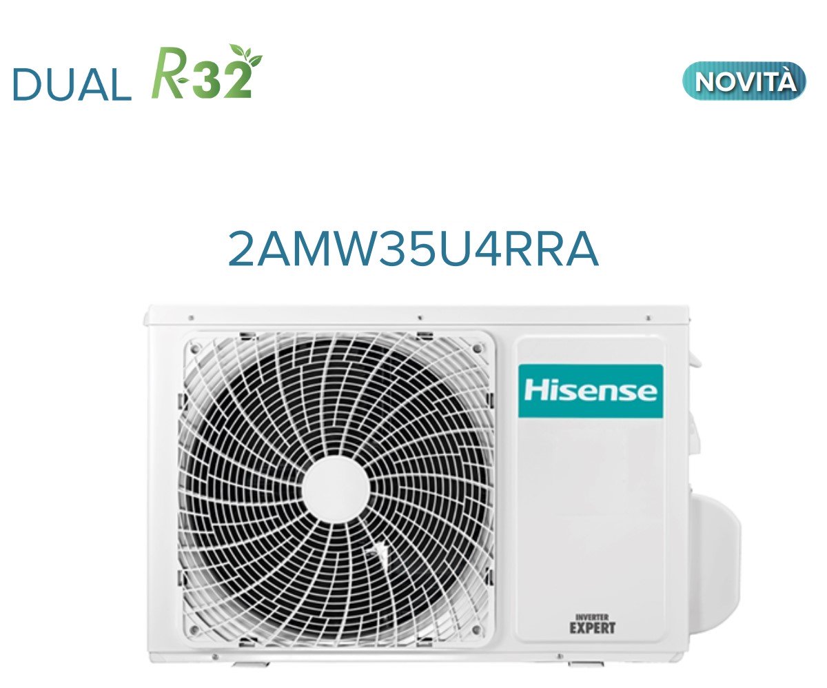 immagine-5-hisense-climatizzatore-condizionatore-hisense-dual-split-inverter-serie-new-comfort-79-con-2amw35u4rra-r-32-wi-fi-optional-70009000-novita-ean-8059657013378