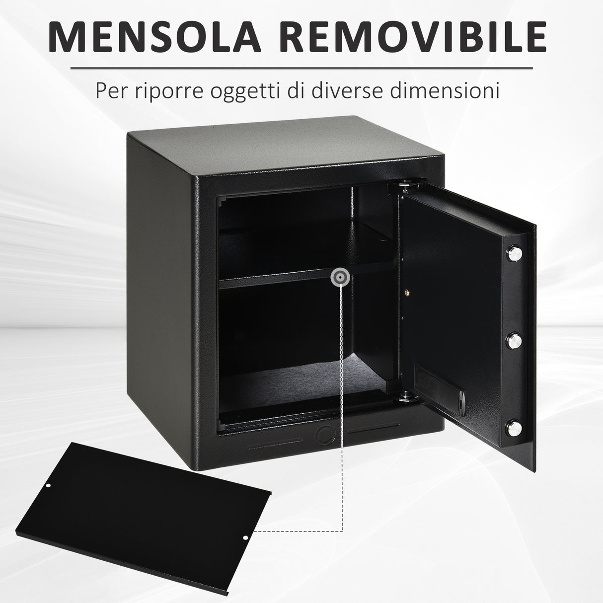 immagine-6-easycomfort-easycomfort-cassaforte-elettronica-in-acciaio-nero-con-chiave-e-2-codici-pin-38l-x-31p-x-42-7acm-ean-8054144138466