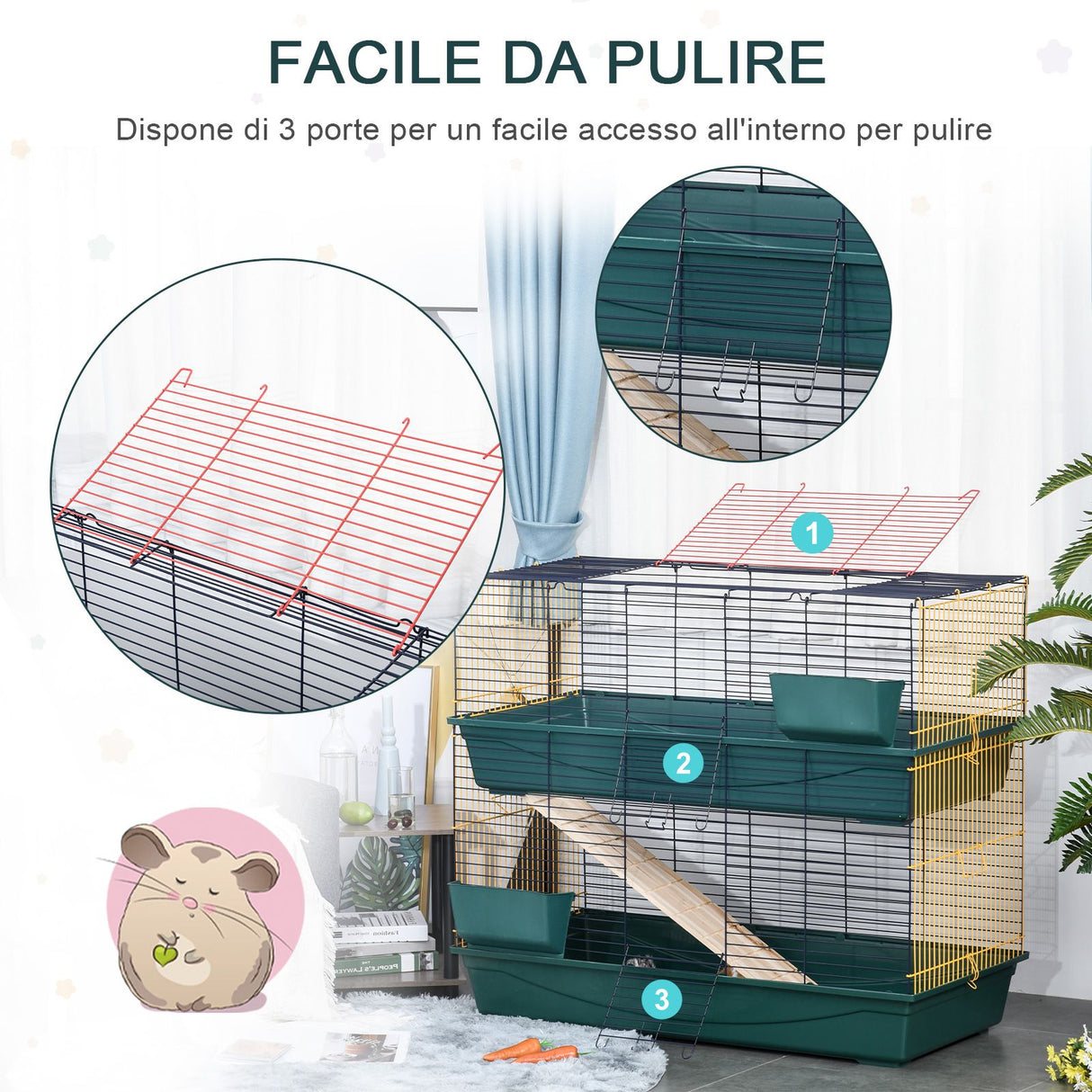 immagine-6-easycomfort-easycomfort-gabbia-per-conigli-nani-e-piccoli-roditori-a-2-livelli-con-rampa-3-porte-e-2-mangiatoie-ean-8055776912042