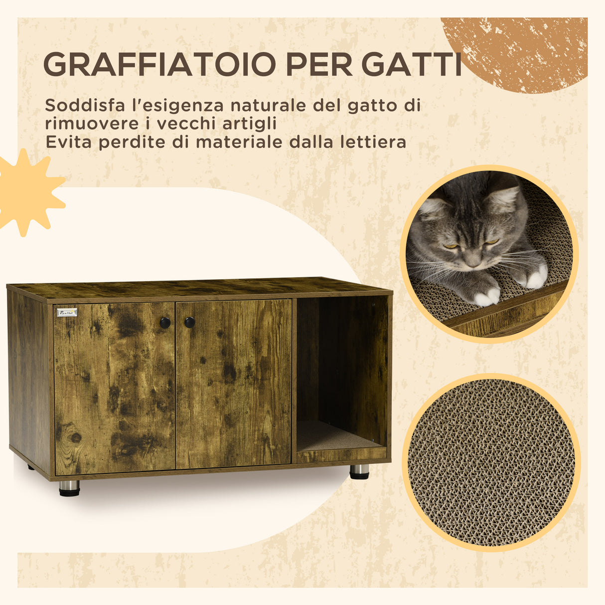 immagine-6-easycomfort-easycomfort-mobile-porta-lettiera-per-gatti-in-stile-industriale-con-tiragraffi-91x52x49-5cm-marrone
