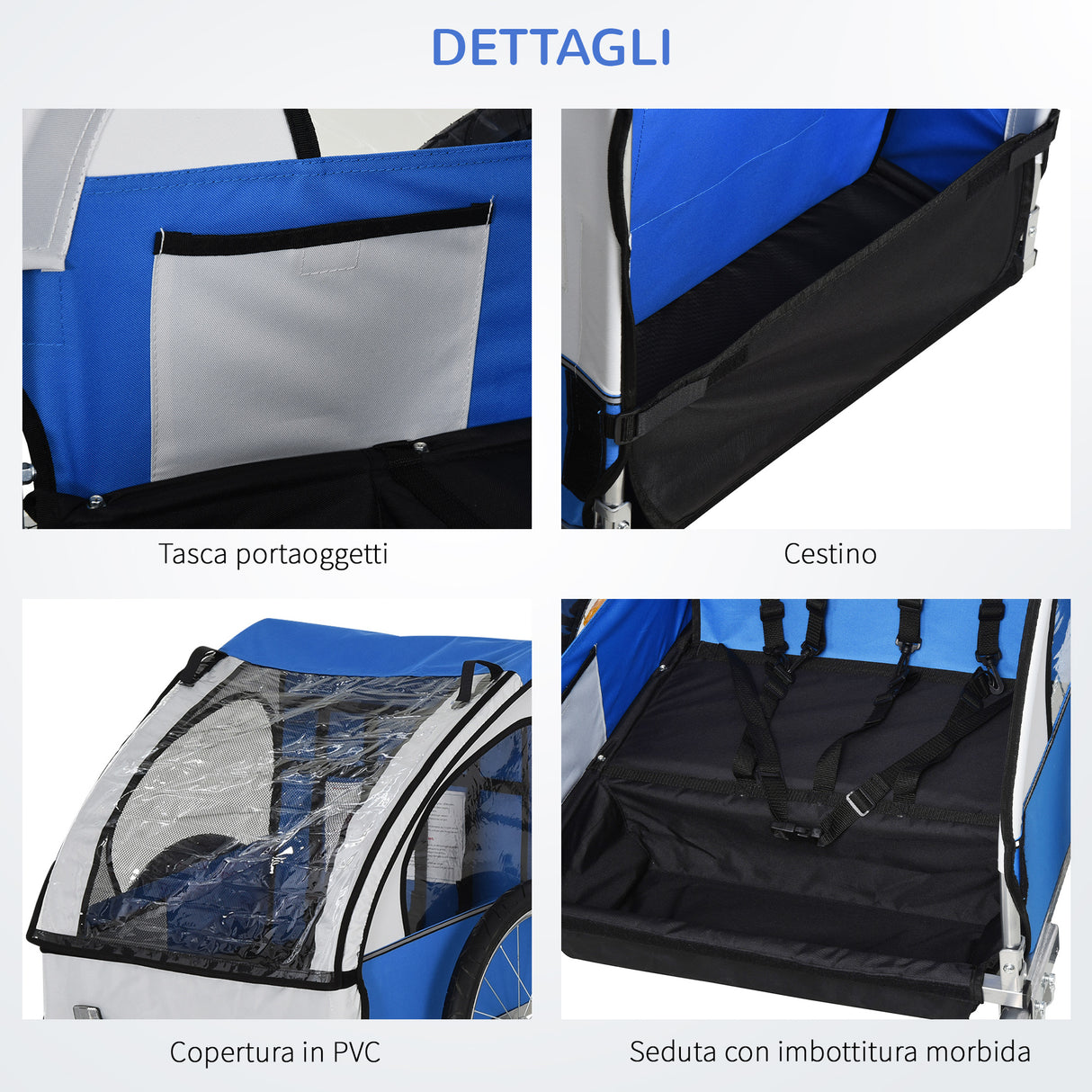 immagine-6-easycomfort-easycomfort-rimorchio-bici-bambini-con-2-posti-2-cinture-di-sicurezza-telaio-in-acciaio-e-copertura-in-tessuto-oxford-blu-ean-8054144134734