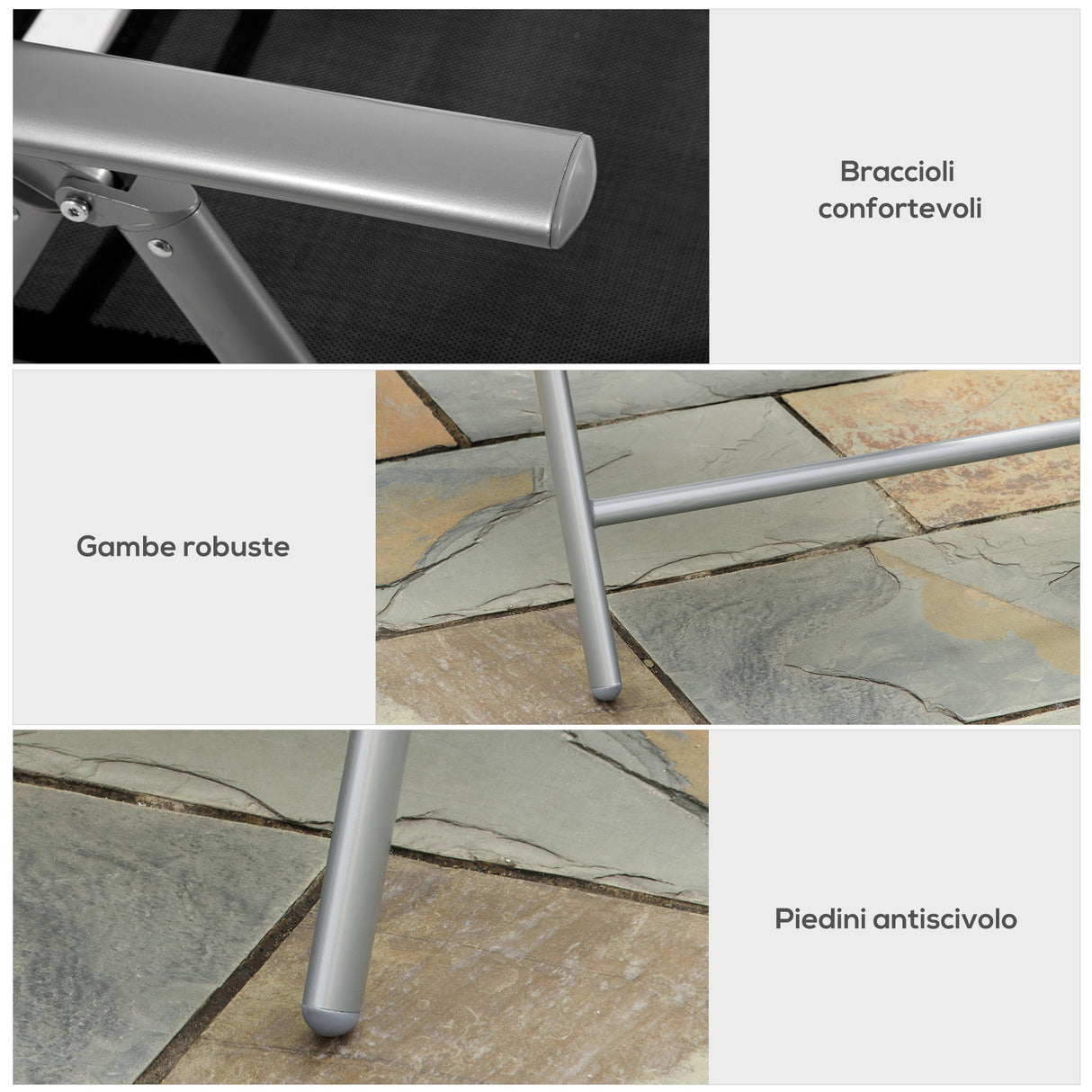 immagine-6-easycomfort-easycomfort-sedia-da-giardino-pieghevole-in-alluminio-e-texteline-schienale-regolabile-a-7-livelli-nero-65x55x85-105cm-ean-8054144132891