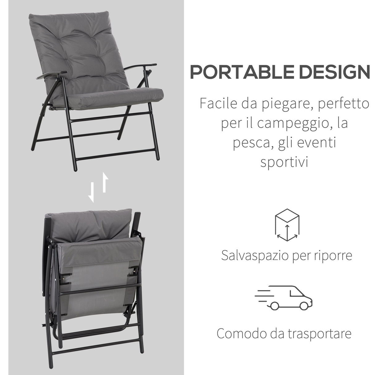 immagine-6-easycomfort-easycomfort-sedia-pieghevole-da-campeggio-con-schienale-reclinabile-su-2-livelli-e-cuscino-rimovibile-in-metallo-e-tessuto-oxford-grigio