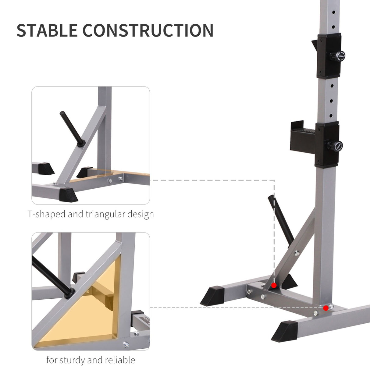 immagine-6-easycomfort-easycomfort-set-2-supporti-bilanciere-in-acciaio-con-3-ganci-altezza-regolabile-e-portata-200kg-argento-nero