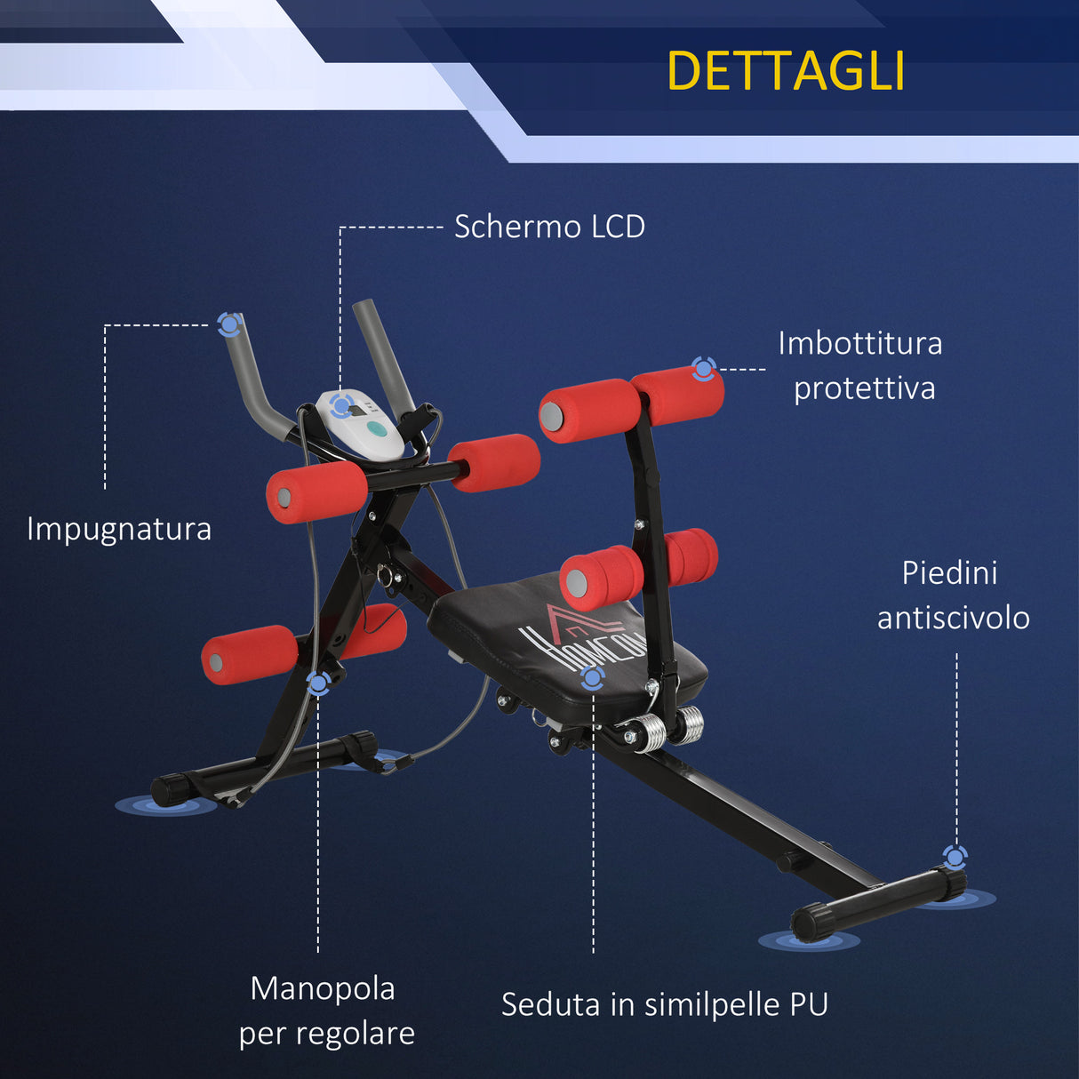 immagine-7-easycomfort-easycomfort-panca-per-addominali-2-in-1-panca-da-palestra-con-monitor-lcd-seduta-regolabile-e-bande-elastiche-117x46x70cm