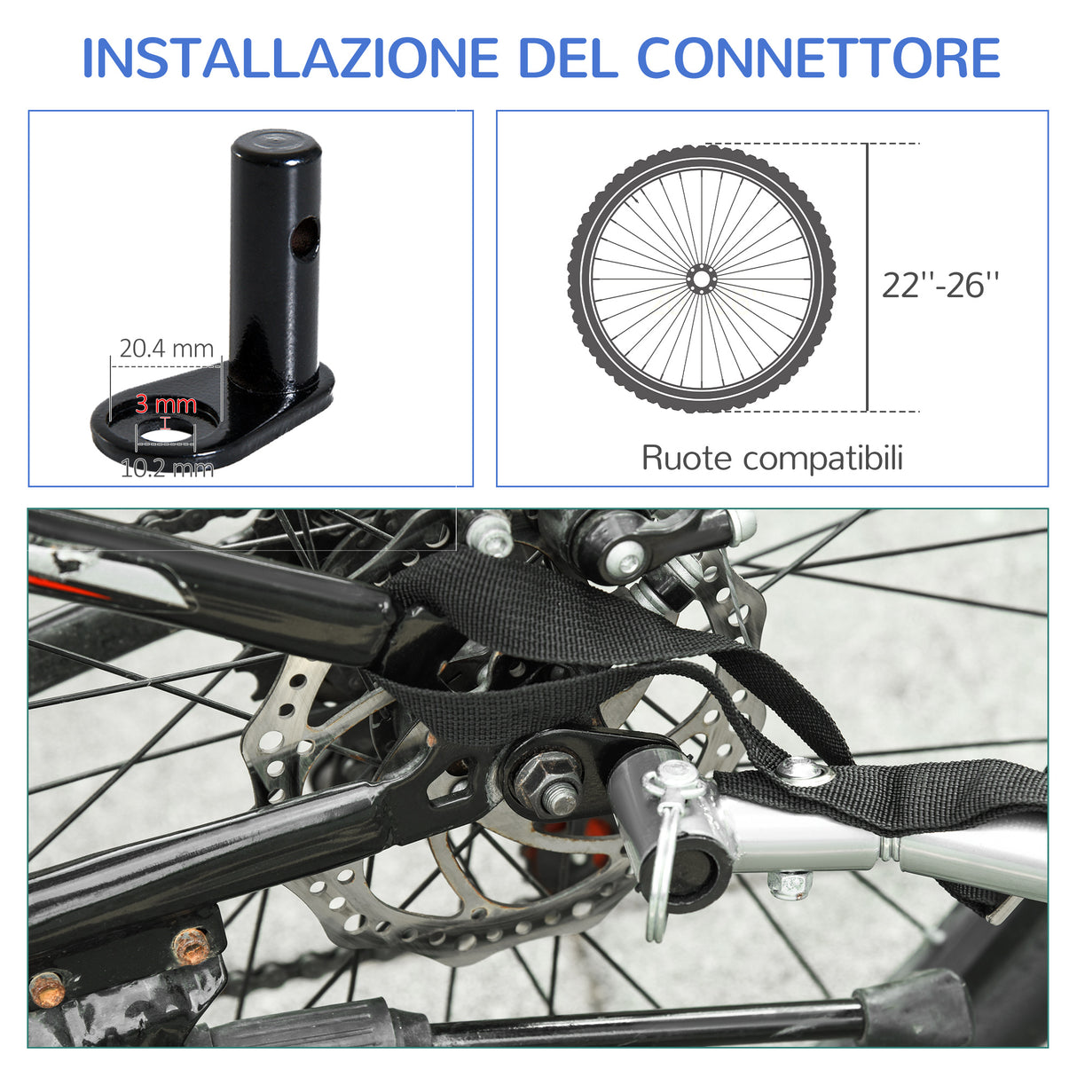 immagine-7-easycomfort-easycomfort-rimorchio-bici-bambini-con-2-posti-2-cinture-di-sicurezza-telaio-in-acciaio-e-copertura-in-tessuto-oxford-blu-ean-8054144134734