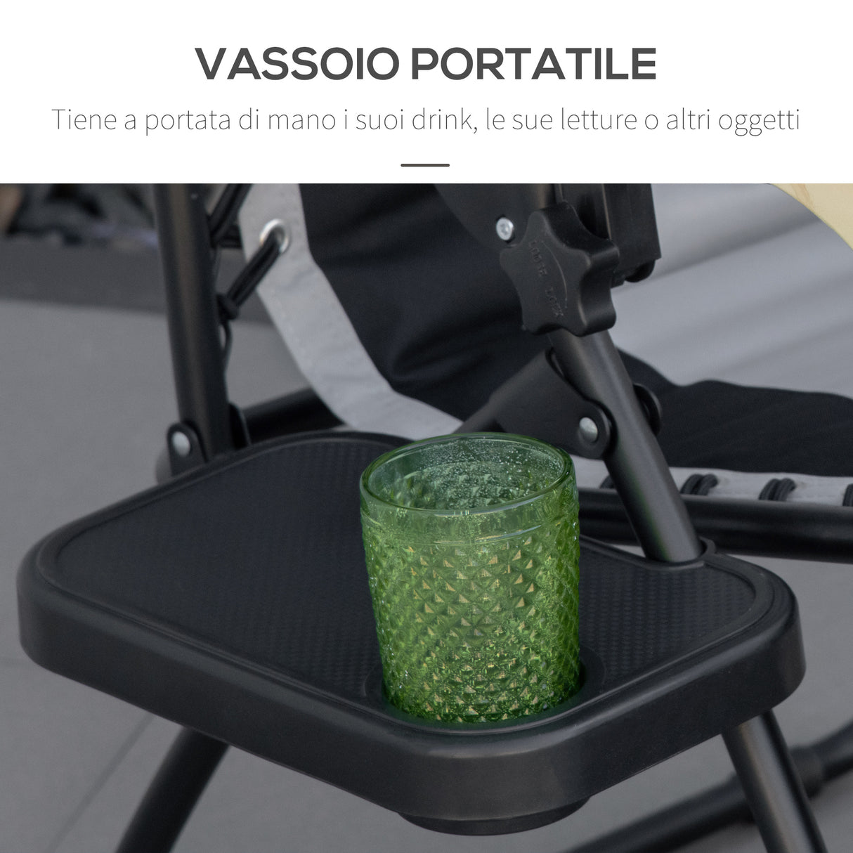 immagine-7-easycomfort-easycomfort-sedia-sdraio-da-giardino-zero-gravity-pieghevole-e-reclinabile-con-tettuccio-poggiatesta-e-porta-bicchieri-grigio-chiaro