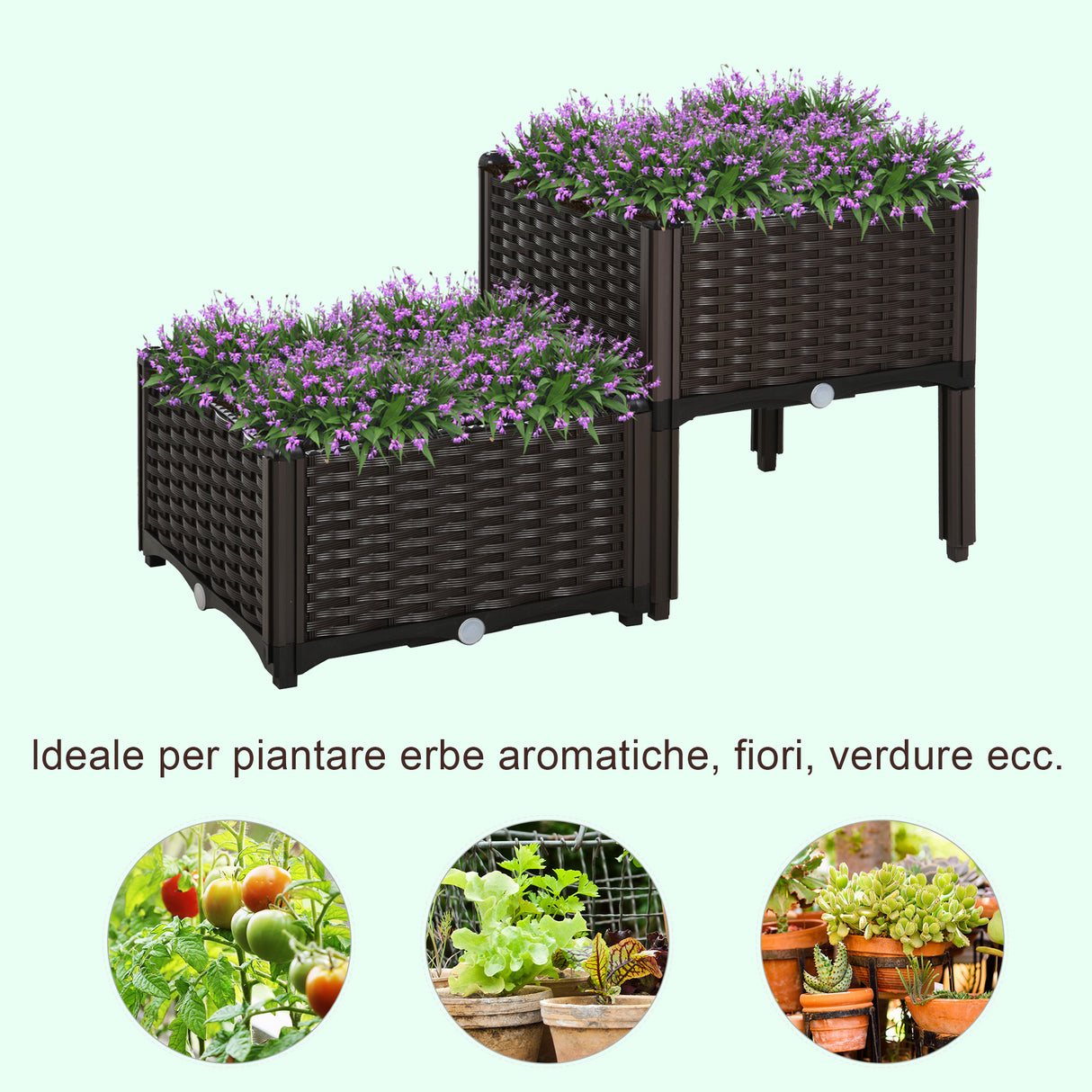 immagine-7-easycomfort-easycomfort-set-2-pezzi-fioriere-da-esterno-autoirriganti-rialzate-letto-da-giardino-rialzato-per-fiori-effetto-rattan-in-pp-marrone-ean-8054111842471