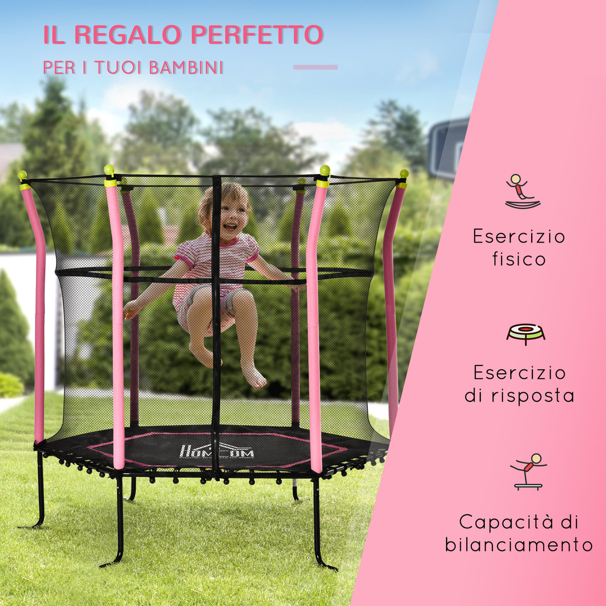 immagine-7-easycomfort-easycomfort-tappeto-elastico-per-bambini-3-10-anni-con-rete-di-sicurezza-e-corde-elastiche-trampolino-da-giardino-160x163-5acm-rosa-e-nero