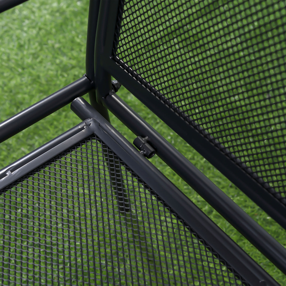 immagine-8-easycomfort-easycomfort-panchina-da-giardino-2-posti-in-acciaio-con-braccioli-110-5x53-5x89cm-grigio