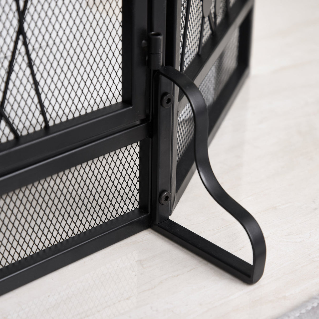 immagine-8-easycomfort-easycomfort-parascintille-pieghevole-per-camino-in-acciaio-nero-con-2-porte-a-chiusura-magnetica-125x80cm-ean-8054111845625