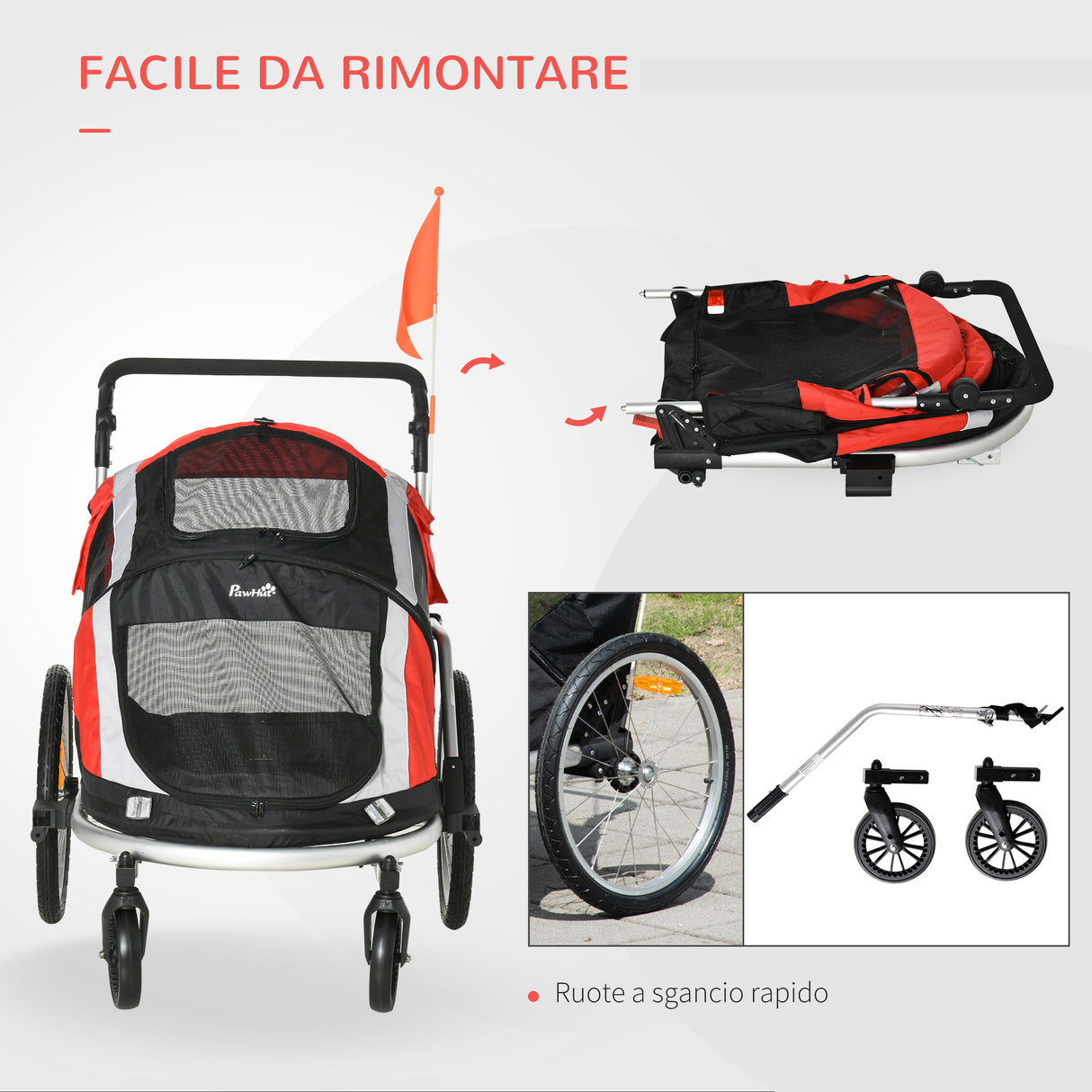immagine-8-easycomfort-easycomfort-rimorchio-bici-per-cani-sotto-i-30kg-con-porta-anteriore-e-posteriore-finestre-a-rete-e-tetto-apribile-150x82x98-108cm