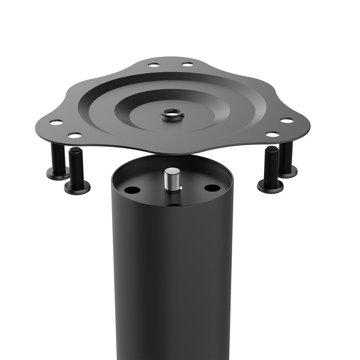 immagine-8-easycomfort-easycomfort-set-4-pezzi-gambe-tavolo-in-acciaio-preforate-con-6-fori-e-con-24-viti-incluse-6-x-72lcm-nero