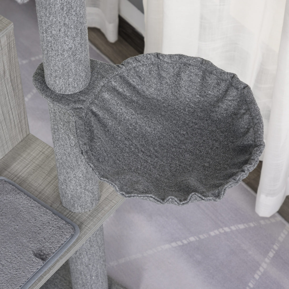immagine-8-easycomfort-easycomfort-tiragraffi-per-gatti-multi-attivita-morbido-con-cuccia-palla-cestino-sospeso-in-sisal-peluche-grigio-61x49x160-5cm-ean-8054144135533