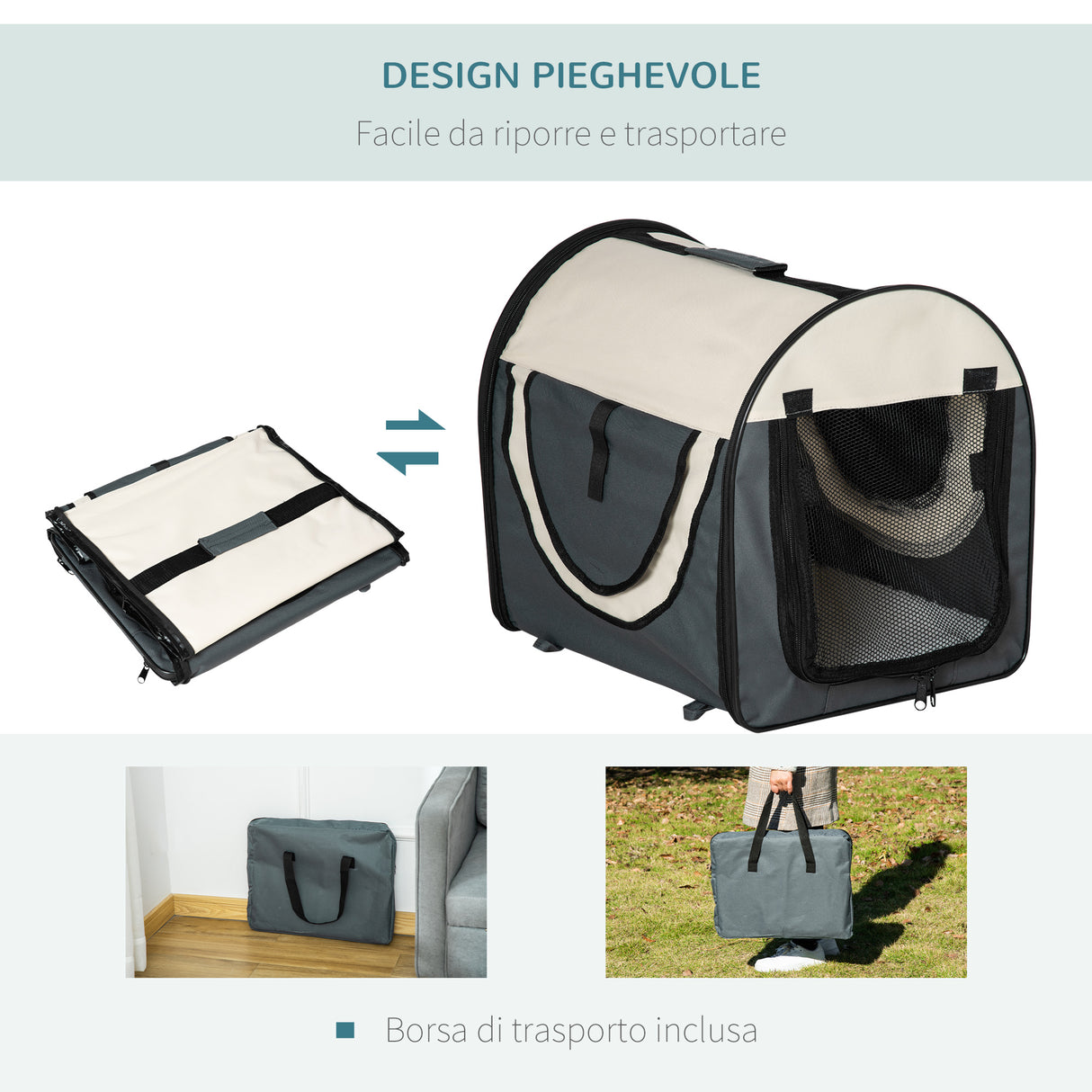 immagine-8-easycomfort-easycomfort-trasportino-per-animali-domestici-pieghevole-in-oxford-con-cuscino-rimovibile-lavabile-e-borsa-per-trasporto-grigio-scuro-ean-8054111841047