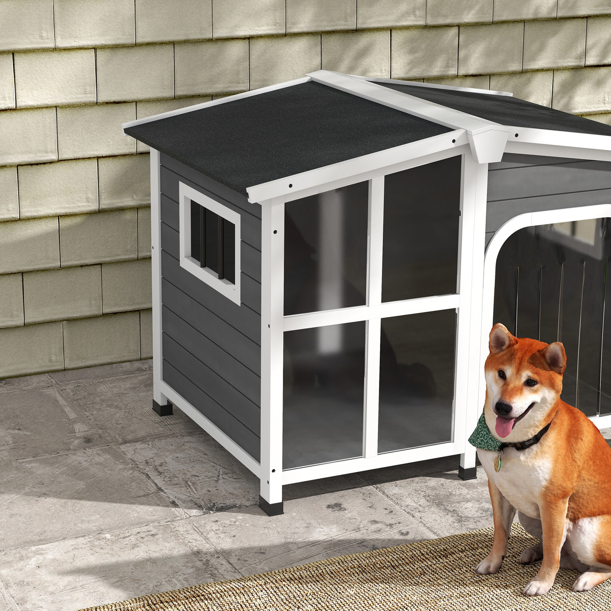 immagine-9-easycomfort-easycomfort-cuccia-per-cani-taglia-media-da-esterno-in-legno-con-tetto-apribile-101x66-5x70-5-cm-grigio