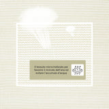 easycomfort easycomfort tenda da sole triangolare in hdpe crema 4x4x4m