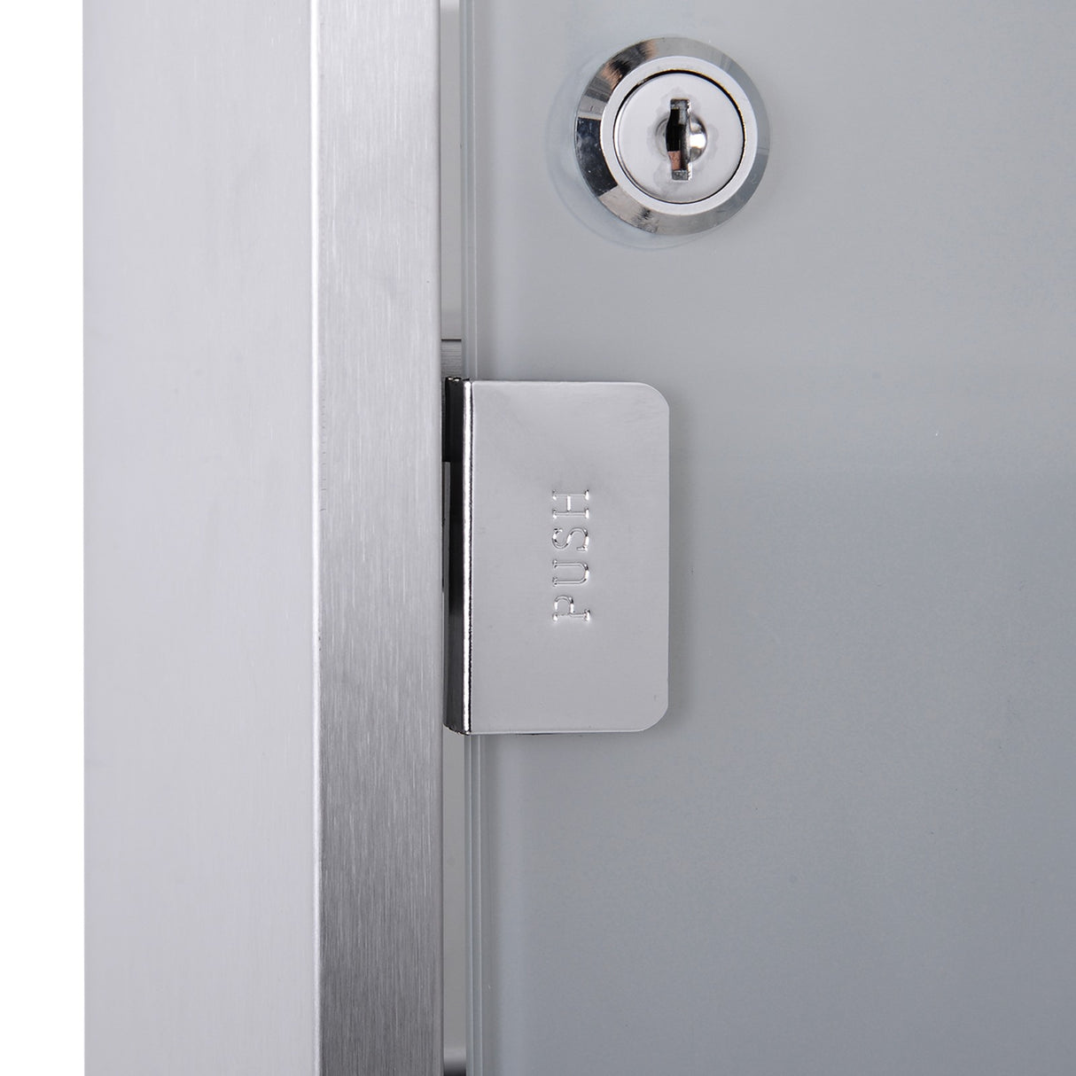 easycomfort easycomfort armadietto medicinali 50x30x18cm cassetta mobile bagno primo soccorso in acciaio inox con serratura ean 8054111845243