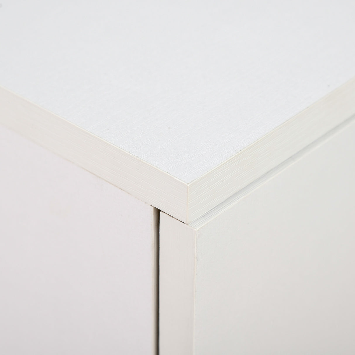 easycomfort easycomfort mobiletto in legno con ruote e 2 ante 60x35x65cm bianco ean 8054144131573