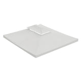 easycomfort easycomfort tetto di ricambio impermeabile per gazebo da giardino doppio tetto 3x4m