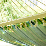 easycomfort amaca da giardino per 1 2 persone max 150kg da interni ed esterni con cuscino removibile 400x140cm