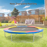 easycomfort easycomfort copertura bordo di protezione per trampolino elastico in pvc rosso blu giallo o305cm