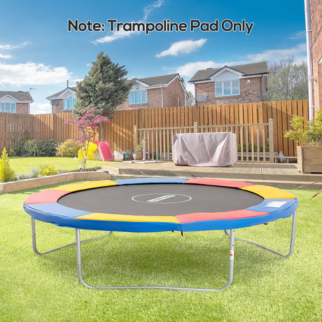 easycomfort easycomfort copertura bordo di protezione per trampolino elastico in pvc rosso blu giallo o305cm