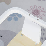 easycomfort easycomfort cavallo a dondolo per bambini 1 3 anni in legno bianco