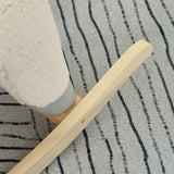 easycomfort easycomfort dondolo a forma di alpaca per bambini 36 72 mesi crema