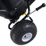 easycomfort easycomfort go kart a pedali per bambini con freno e frizione 101 5 65 5 59 5cm bianco nero