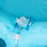 easycomfort gioco gonfiabile per bambini 3 8 anni a tema narvalo con borsa 11 paletti e toppe inclusi 330x280x200 cm