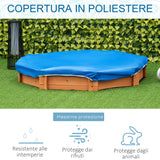 easycomfort easycomfort sabbiera per bambini in legno con sedili e copertura eta 3 8 anni 139 5x139 5x21 5cm