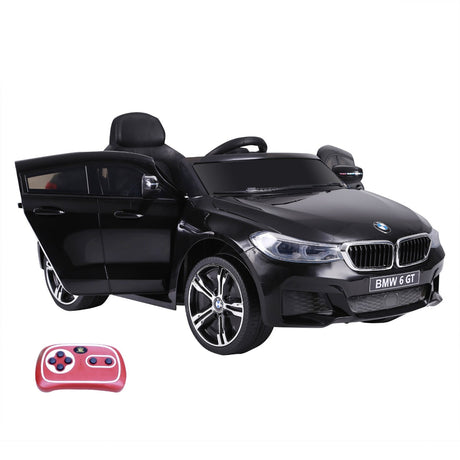 easycomfort easycomfort macchina auto elettrica 6 v con telecomando per bambini pp 106 x 64 x 51 cm nero