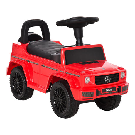 easycomfort easycomfort macchina giocattolo macchina cavalcabile per bambini 12 36 mesi mercedes benz g350 rossa